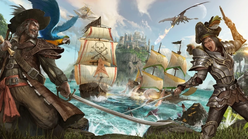 В пиратской MMO Atlas скоро появятся Лагеря диких пиратов