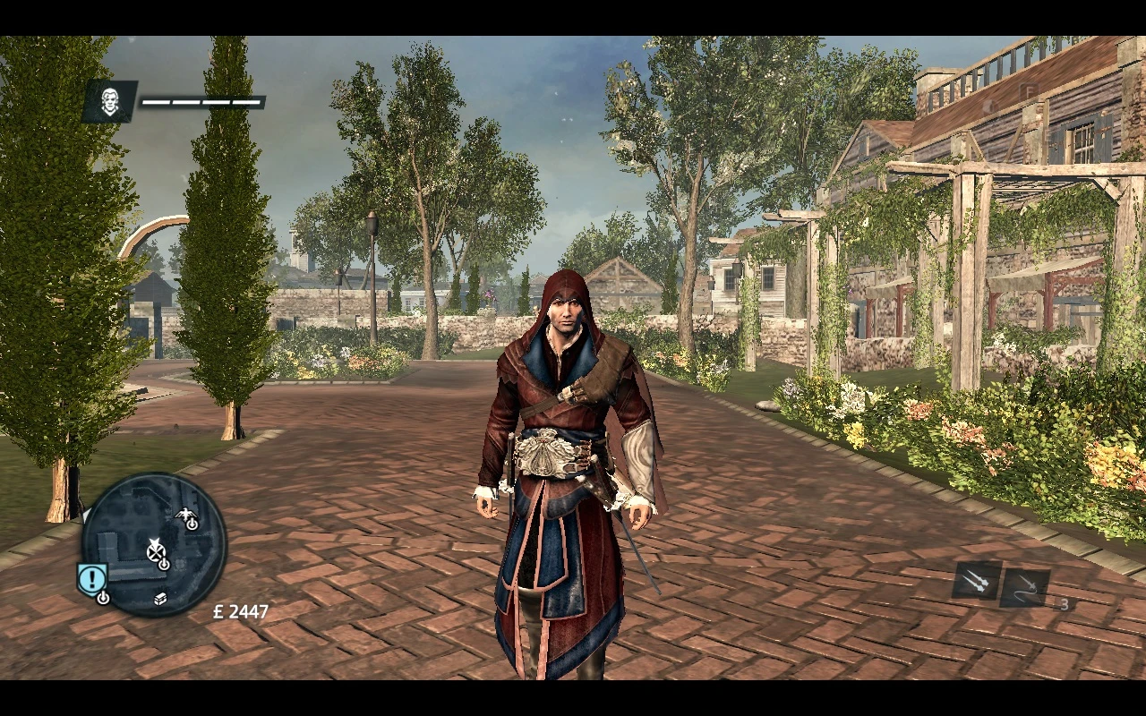 Assassin's Creed: Rogue "Набор цветов для костюма Эцио Часть первая"