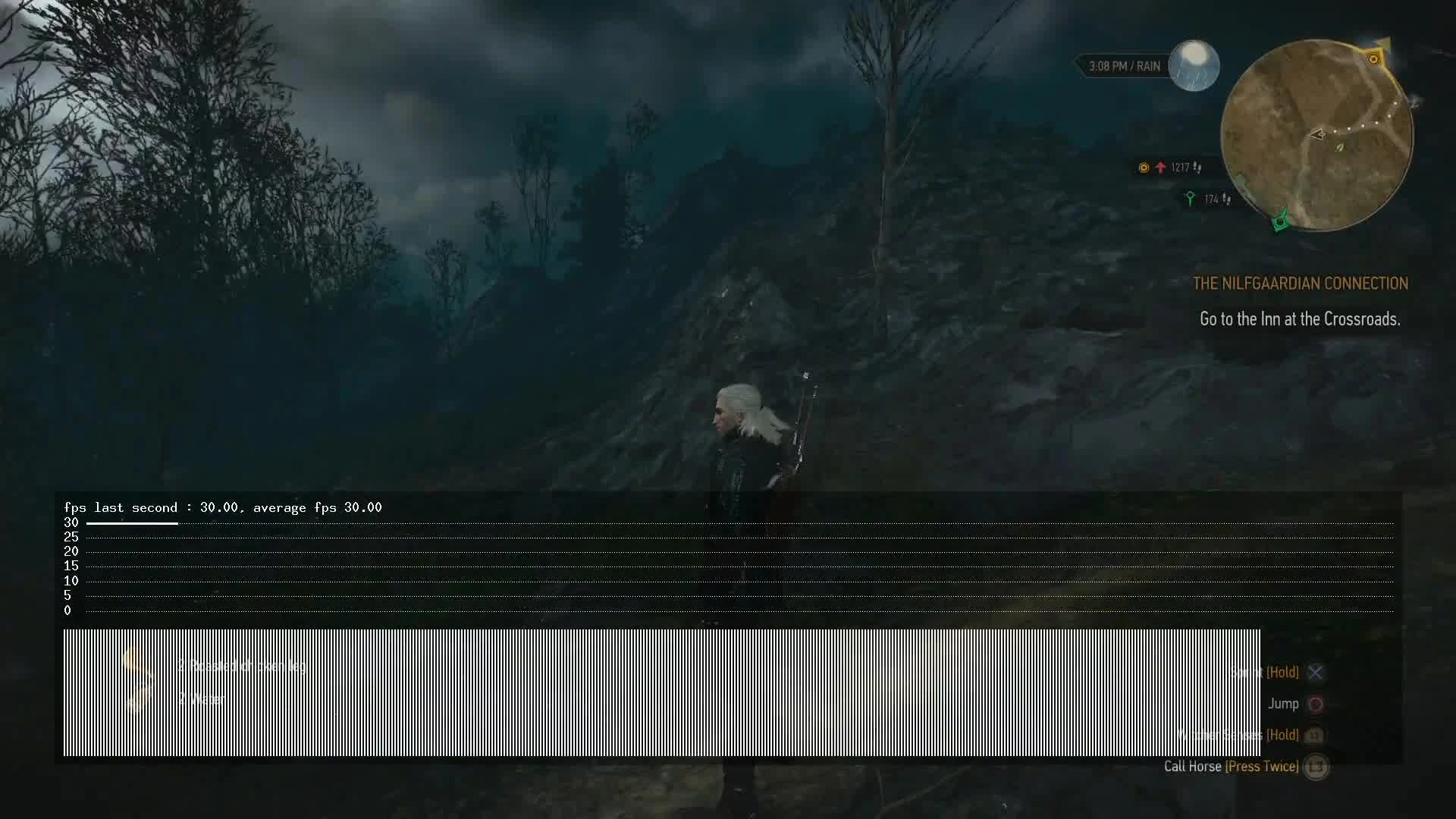 Тест FPS в The Witcher 3: Wild Hunt на PS4 после крупного патча