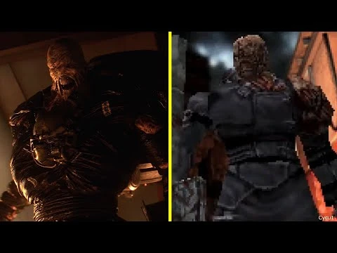 Немезиса из Resident Evil 3 Remake сравнили с оригиналом