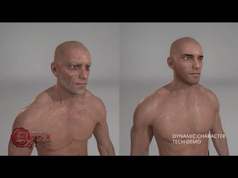Превью динамики тела персонажей в Chronicles of Elyria