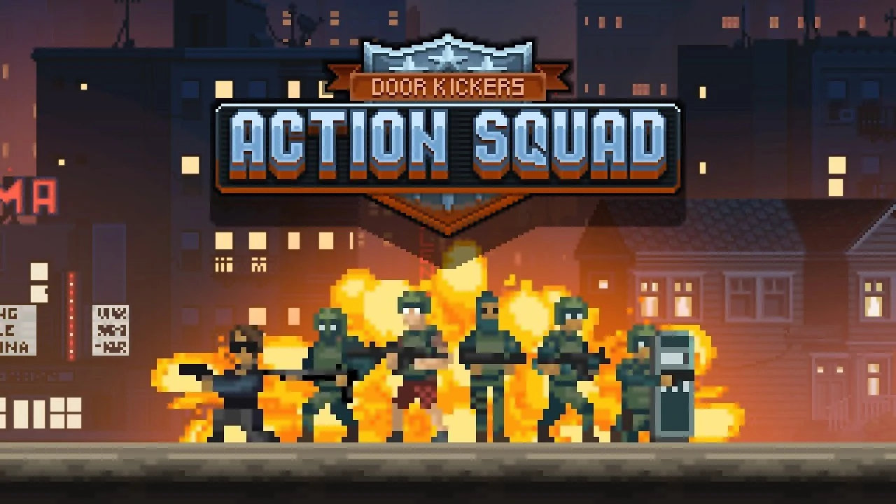 На Android вышла Door Kickers: Action Squad - тактический пиксельный экшен про штурм зданий