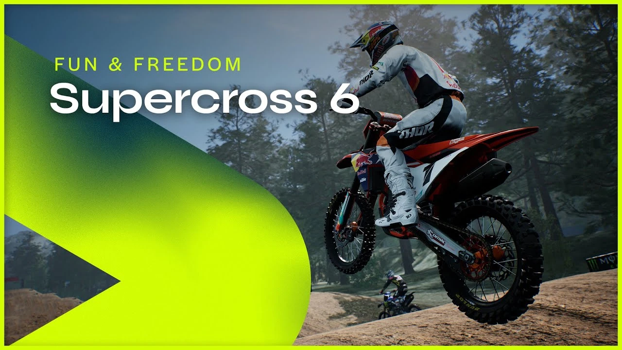 Новый трейлер Monster Energy Supercross - The Official Videogame 6 посвящён веселью и свободе