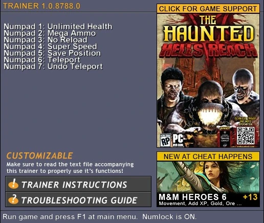 The Haunted: Hell's Reach (+7) [1.0.8788.0] {CH}