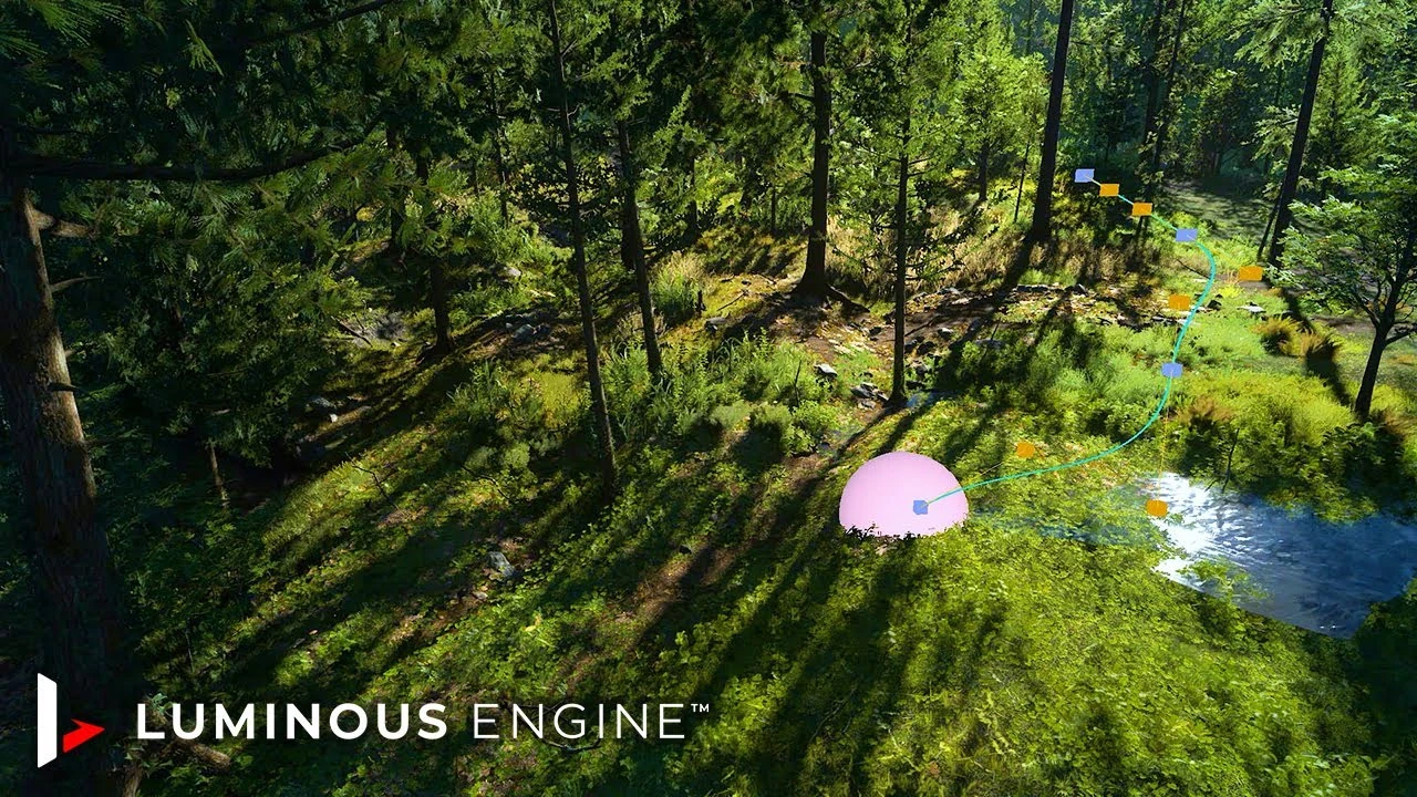 Square Enix выпускает новое технологическое видео, демонстрирующее подход Luminous Engine к процедурной генерации