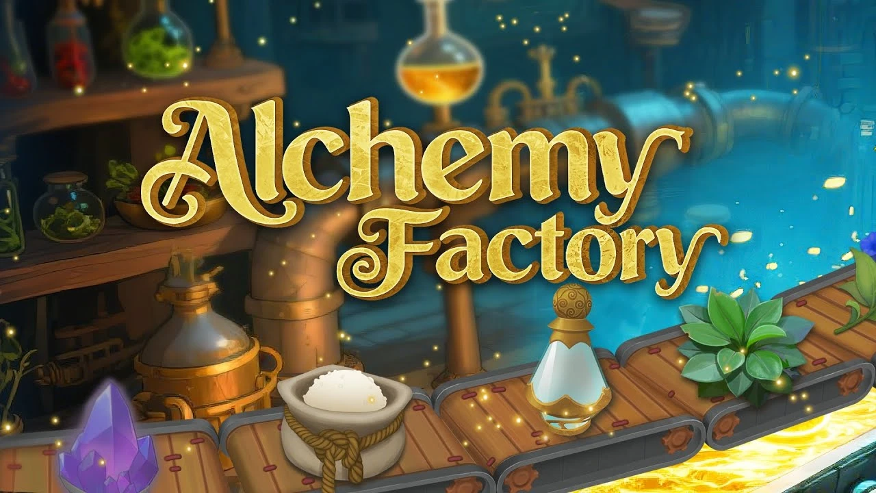 В Steam можно опробовать Alchemy Factory - кооперативный симулятор алхимика