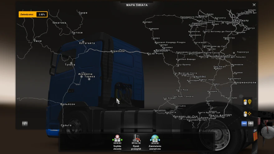 Euro Truck Simulator 2 "Русский перевoд карты - Mario"