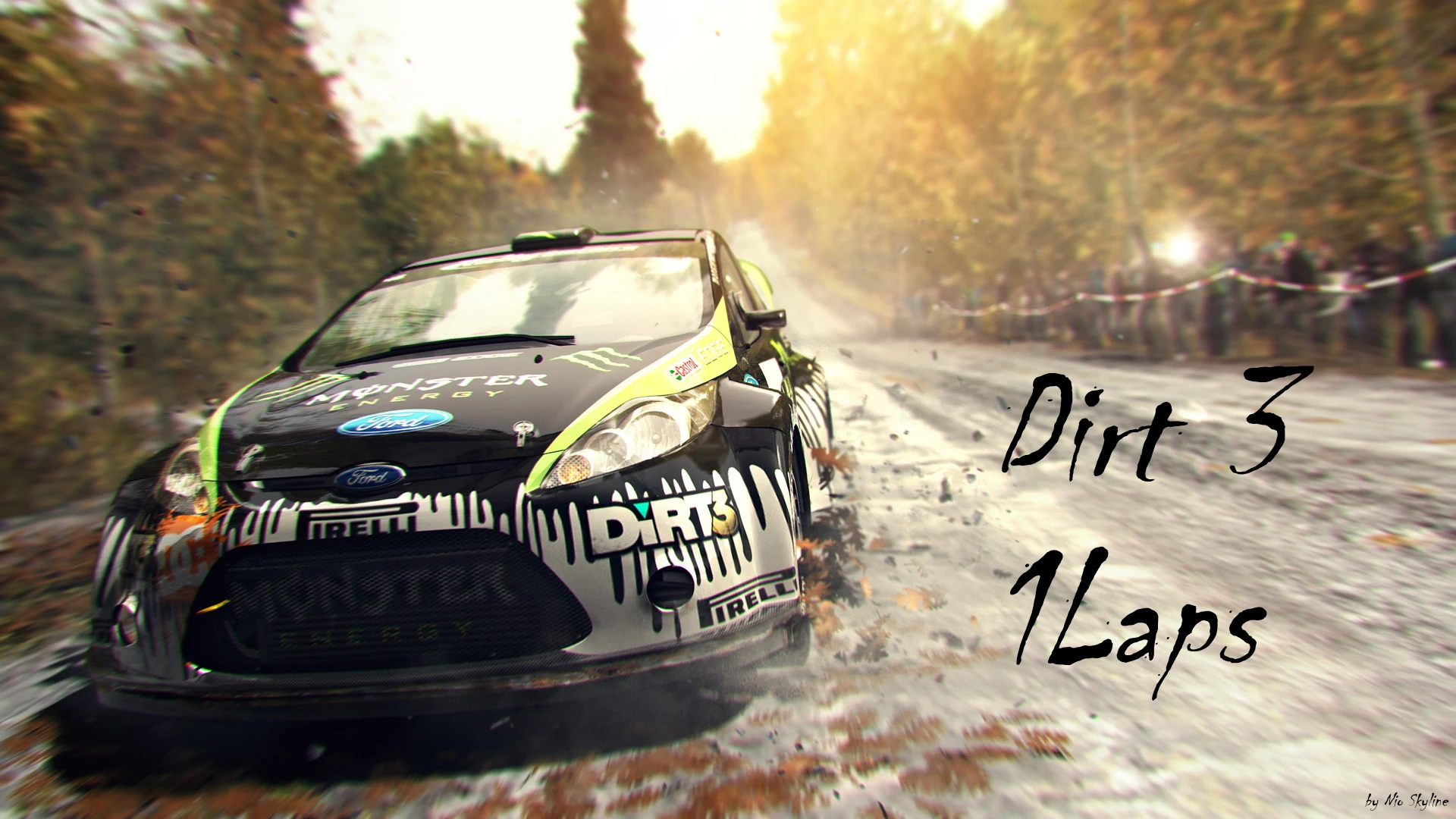 Colin McRae: DiRT 3 "Чит-Мод - Трассы по 1 кругу"