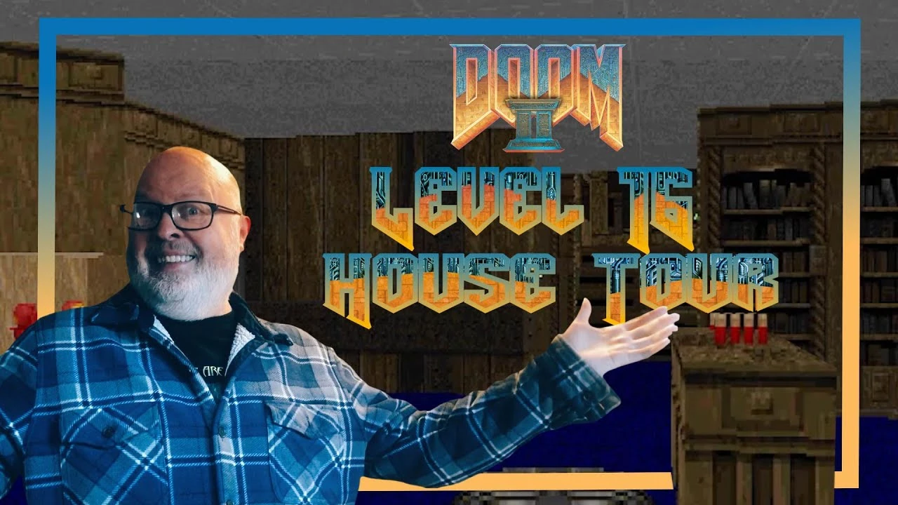 16 уровень Doom 2 фактически основан на доме дизайнера уровней