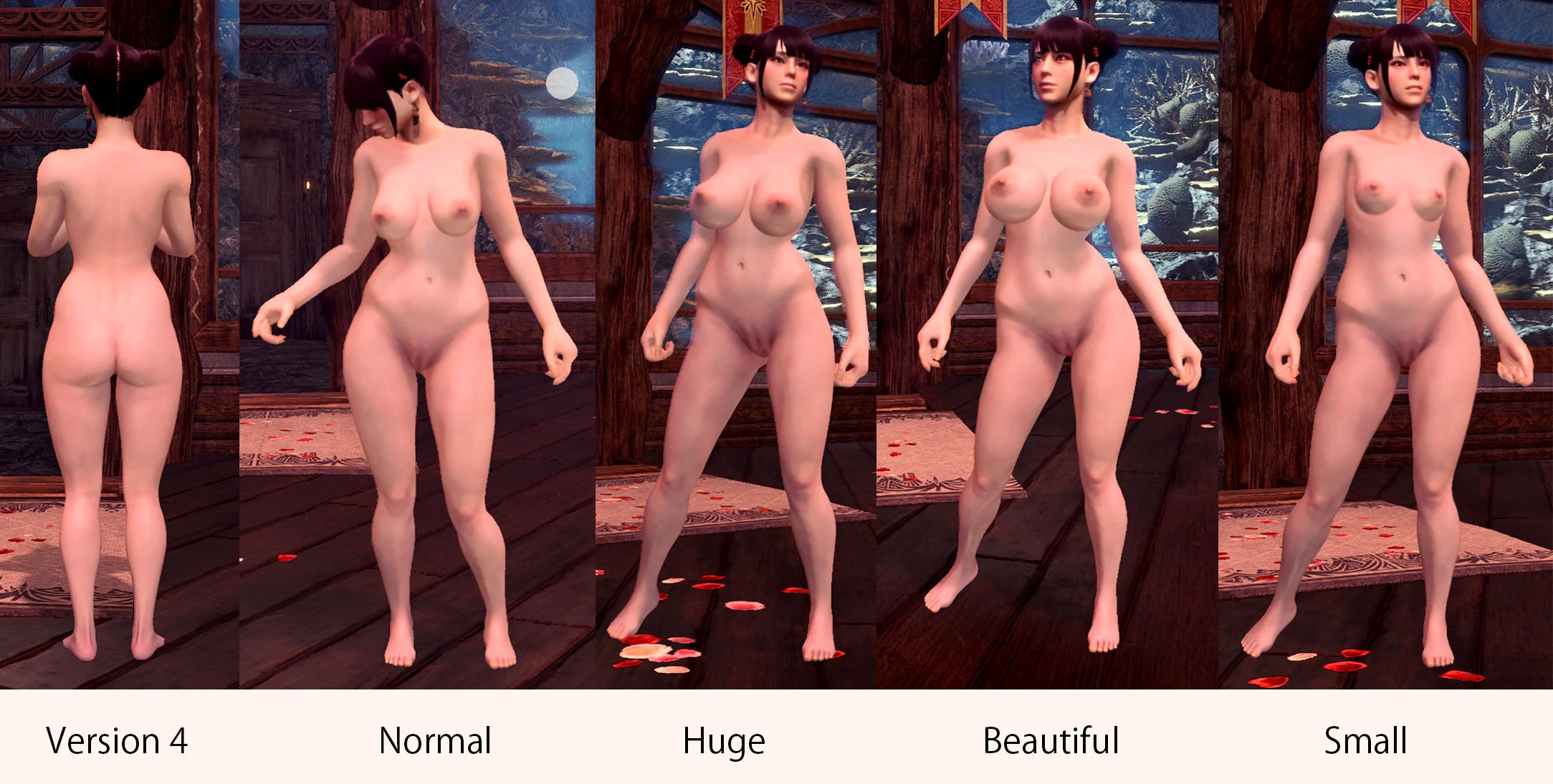 Monster Hunter: World "Обнажающий мод для женского персонажа с анимацией "