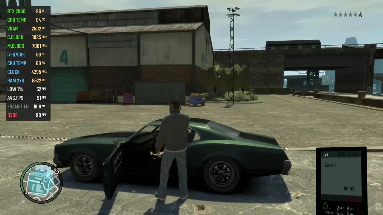 GTA IV в 2019 - RTX 2060 - 4K