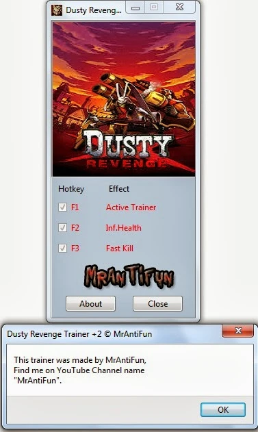 Dusty Revenge: Трейнер/Trainer (+2) [1.0] {MrAntiFun}