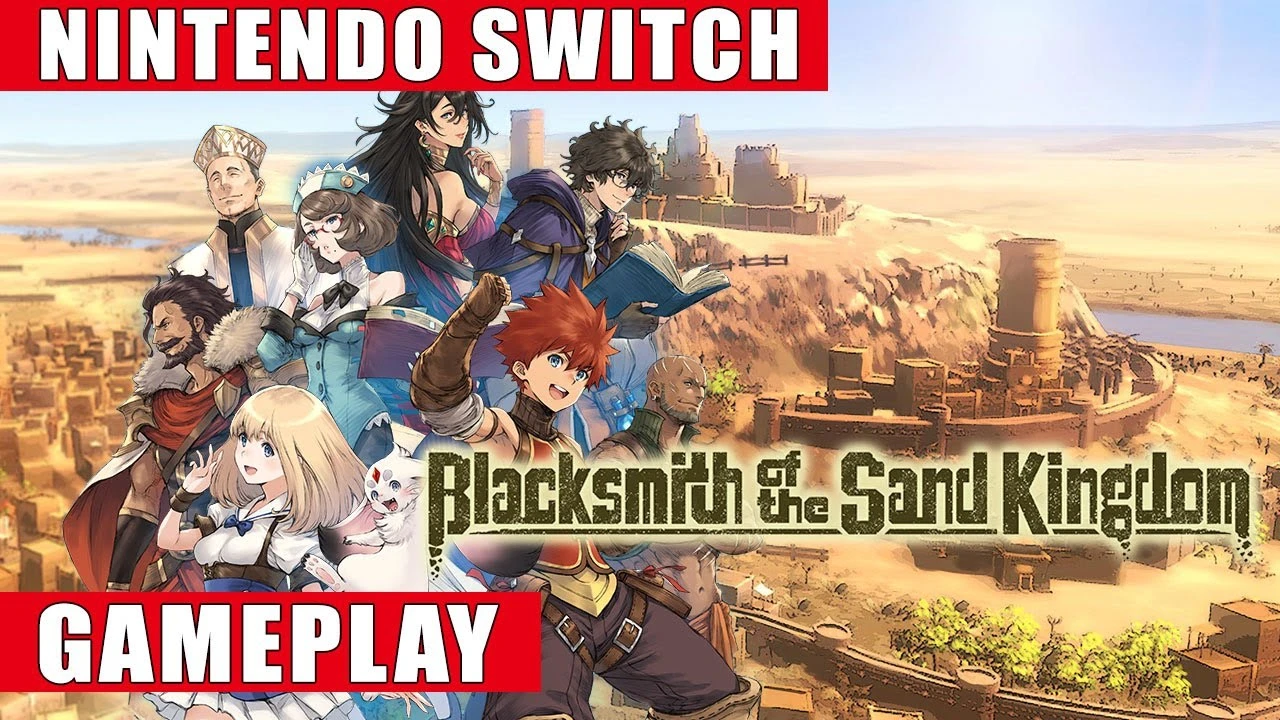 Видео игрового процесса Blacksmith of the Sand Kingdom