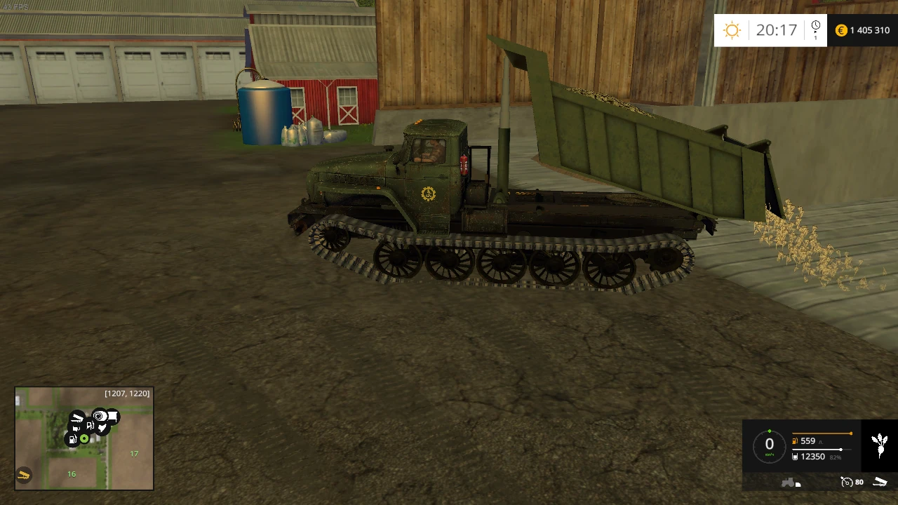 Farming Simulator 15 "Мод Пак Урал v 1.0"