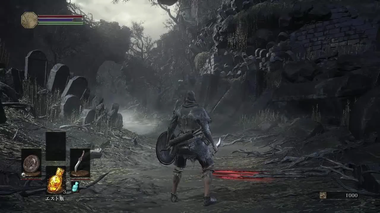 Геймплей Dark Souls 3 с закрытой трансляции