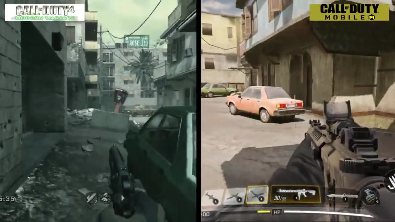 Сравнение классических карт в CoD: Mobile и старых частях Call of Duty