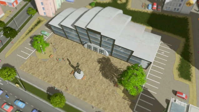 Cities: Skylines "Music Conservatory / Музыкальная Консерватория"