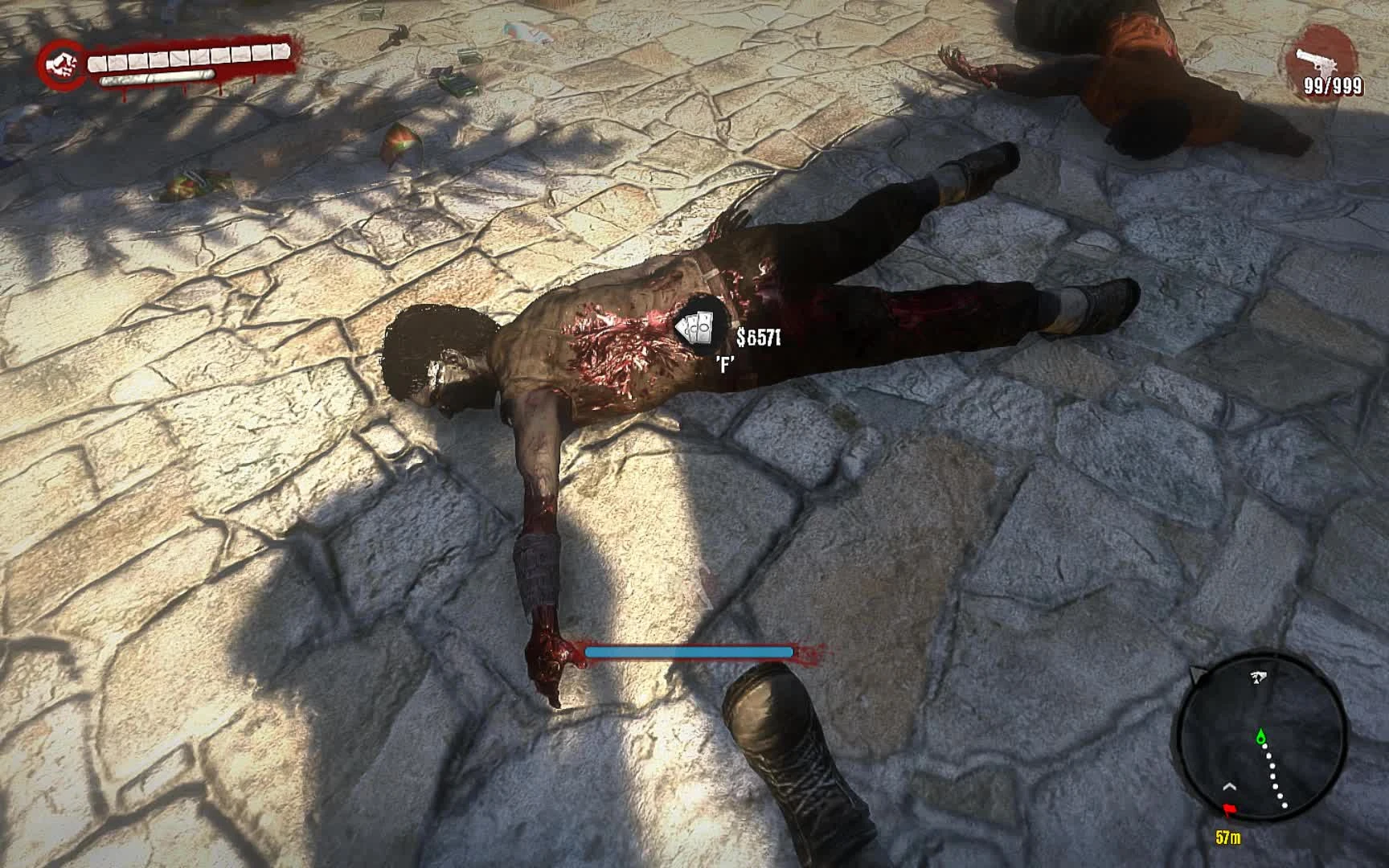 Dead Island "Эффект улитки | Прикол-баг"