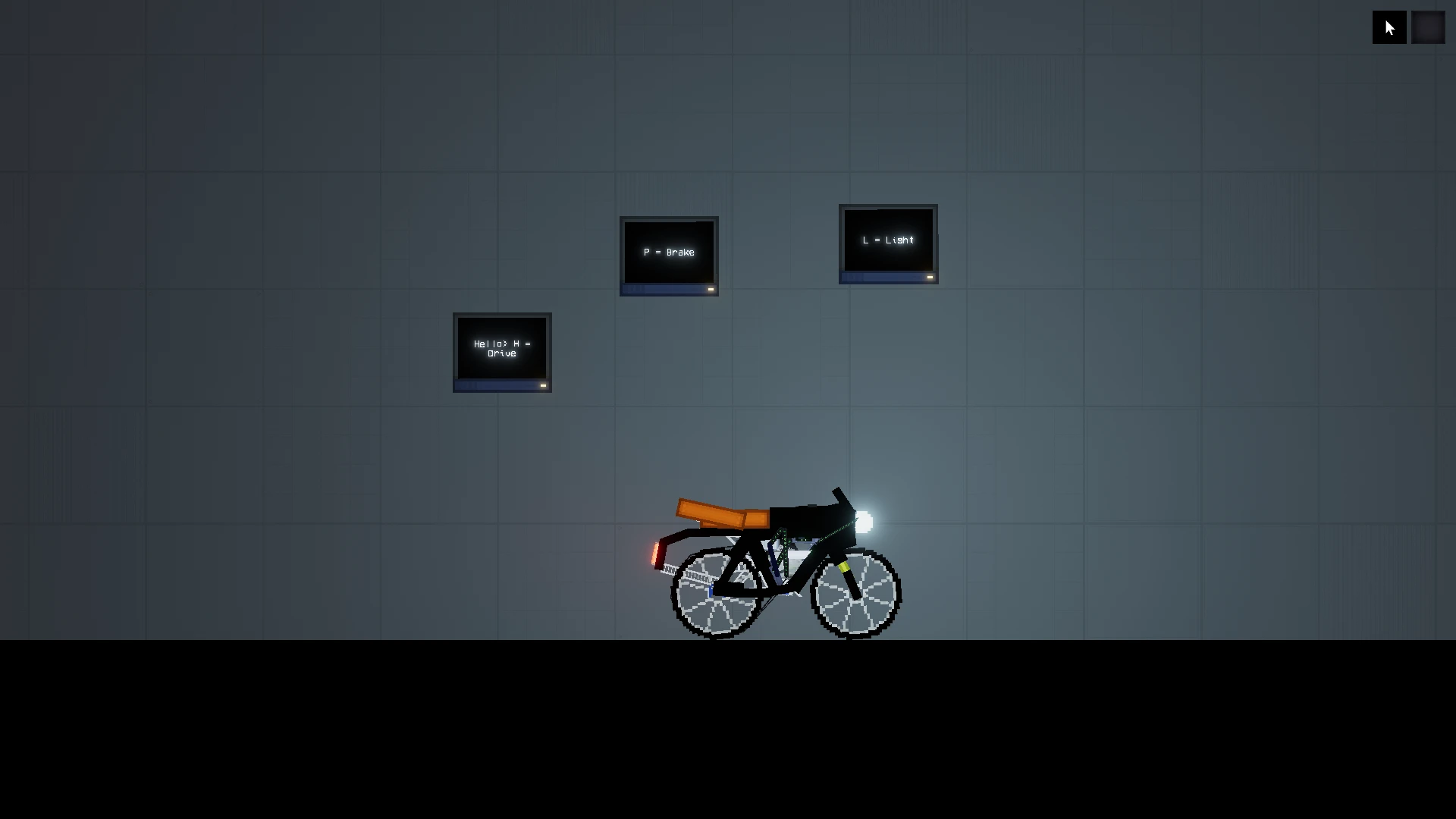 People Playground "Мотоцикл, но из велосипеда"