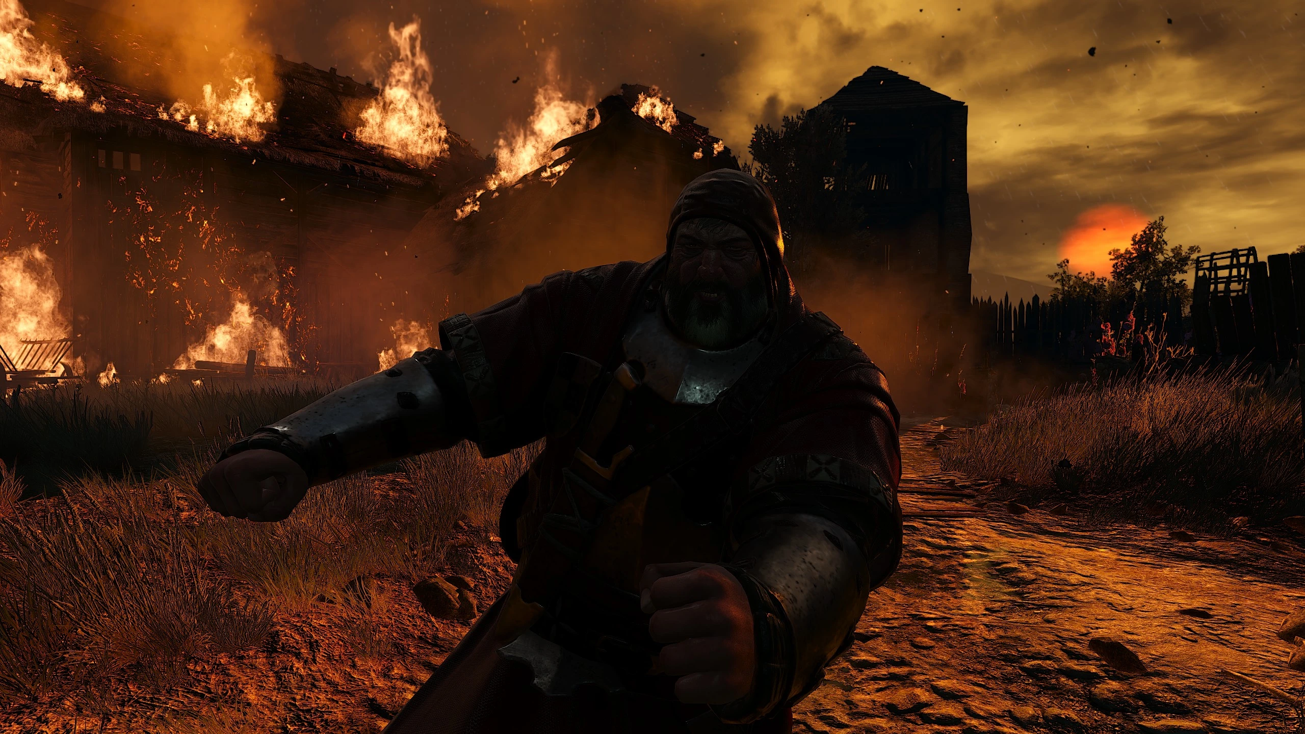 The Witcher 3: Wild Hunt "Сохранение - Пожар в замке Барона" [v4.03]