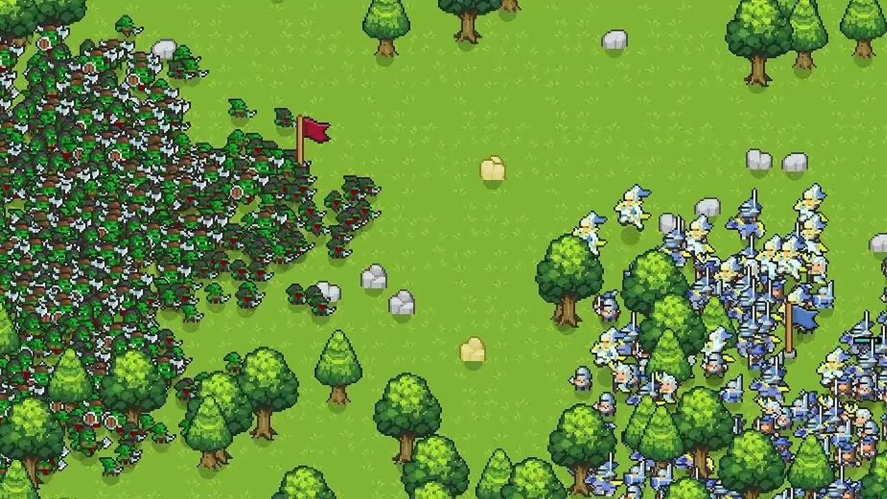 Средневековая стратегия Little Kingdom RTS вышла в Steam - веди армию против орков и скелетов