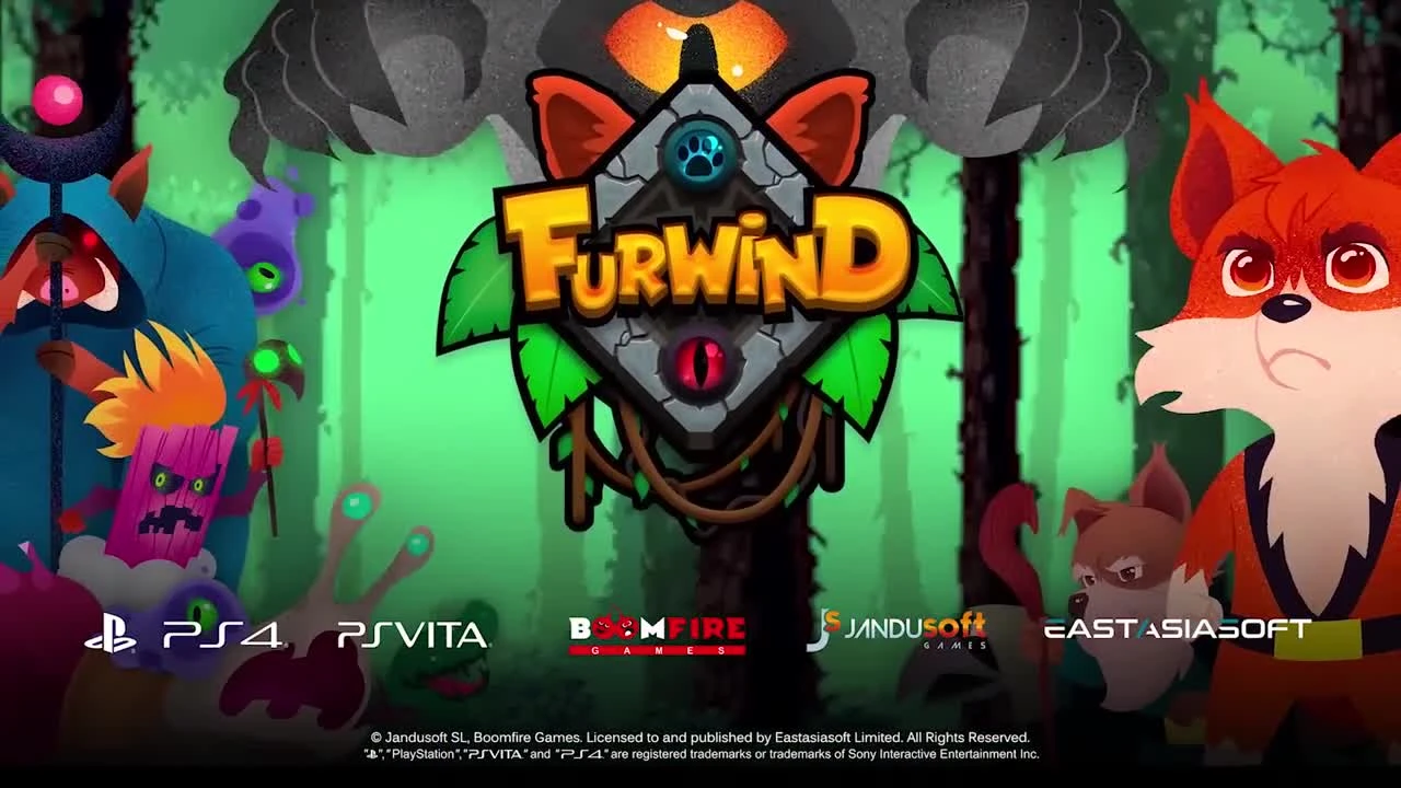 Furwind - трейлер анонса к выходу на PlayStation 4, PlayStation Vita и Nintendo Switch