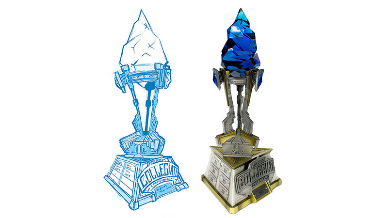 Как создавались трофеи League Of Legends