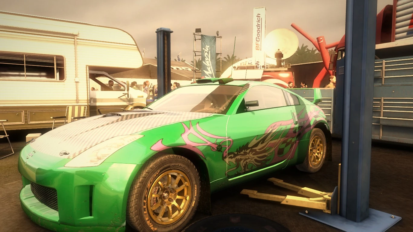 DiRT 2 "Nissan 350z | текстура из underground 2 | 350/35t/35x"