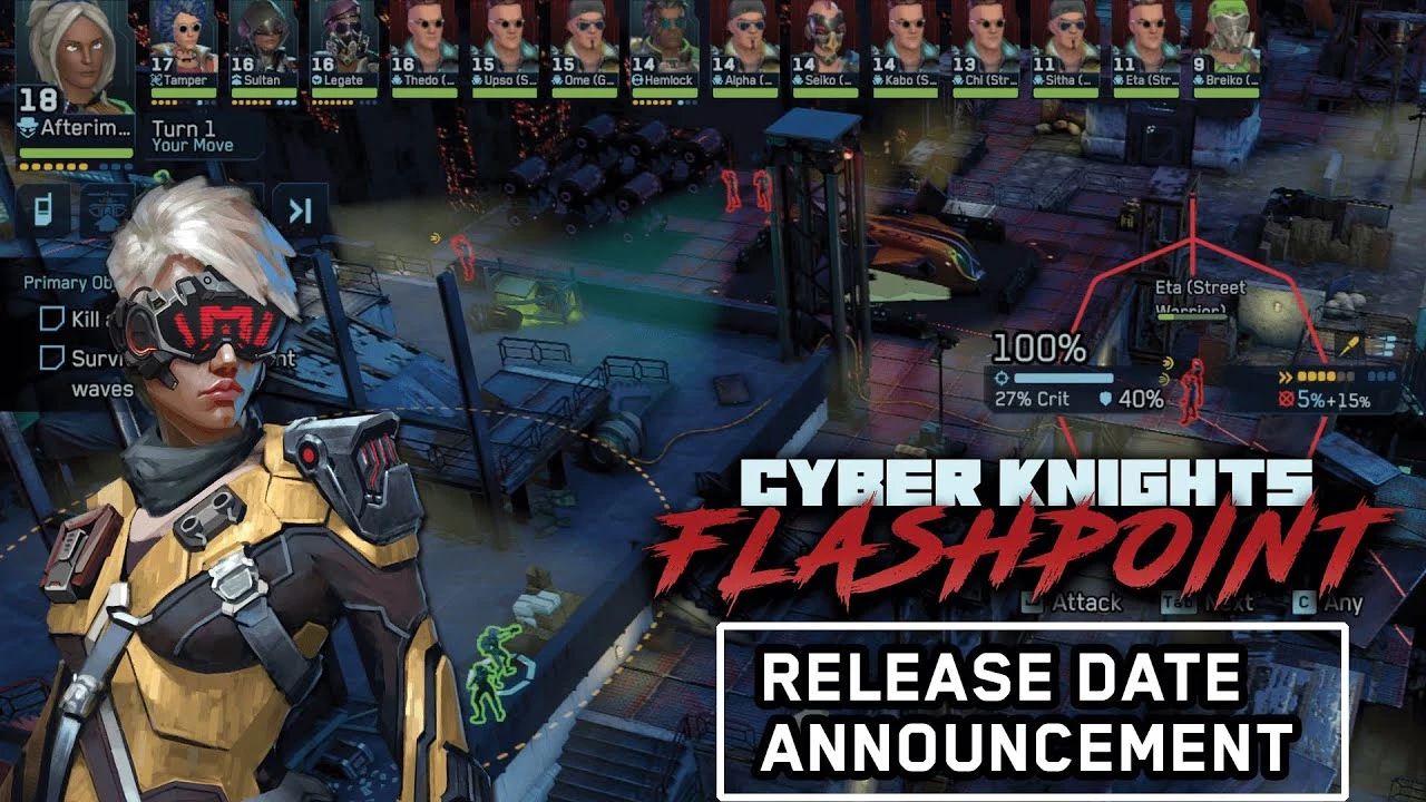 Тактическая ролевая игра Cyber Knights: Flashpoint выйдет из раннего доступа 2 июня