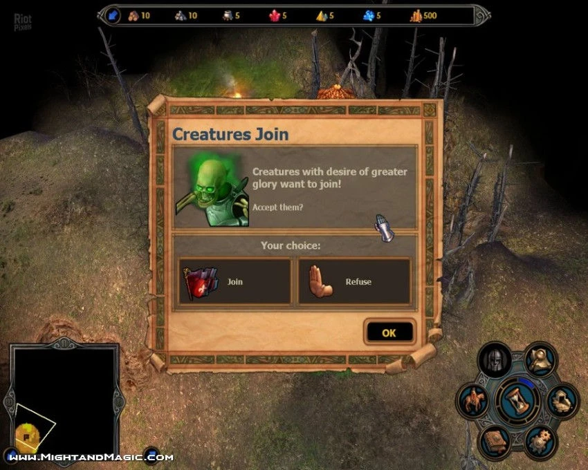 Heroes of Might and Magic 5 "Fix MonsterAmountsInfo"