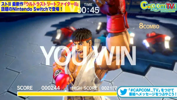 Первый геймплей режима "Way of the Hado" в Ultra Street Fighter II: The Final Challengers