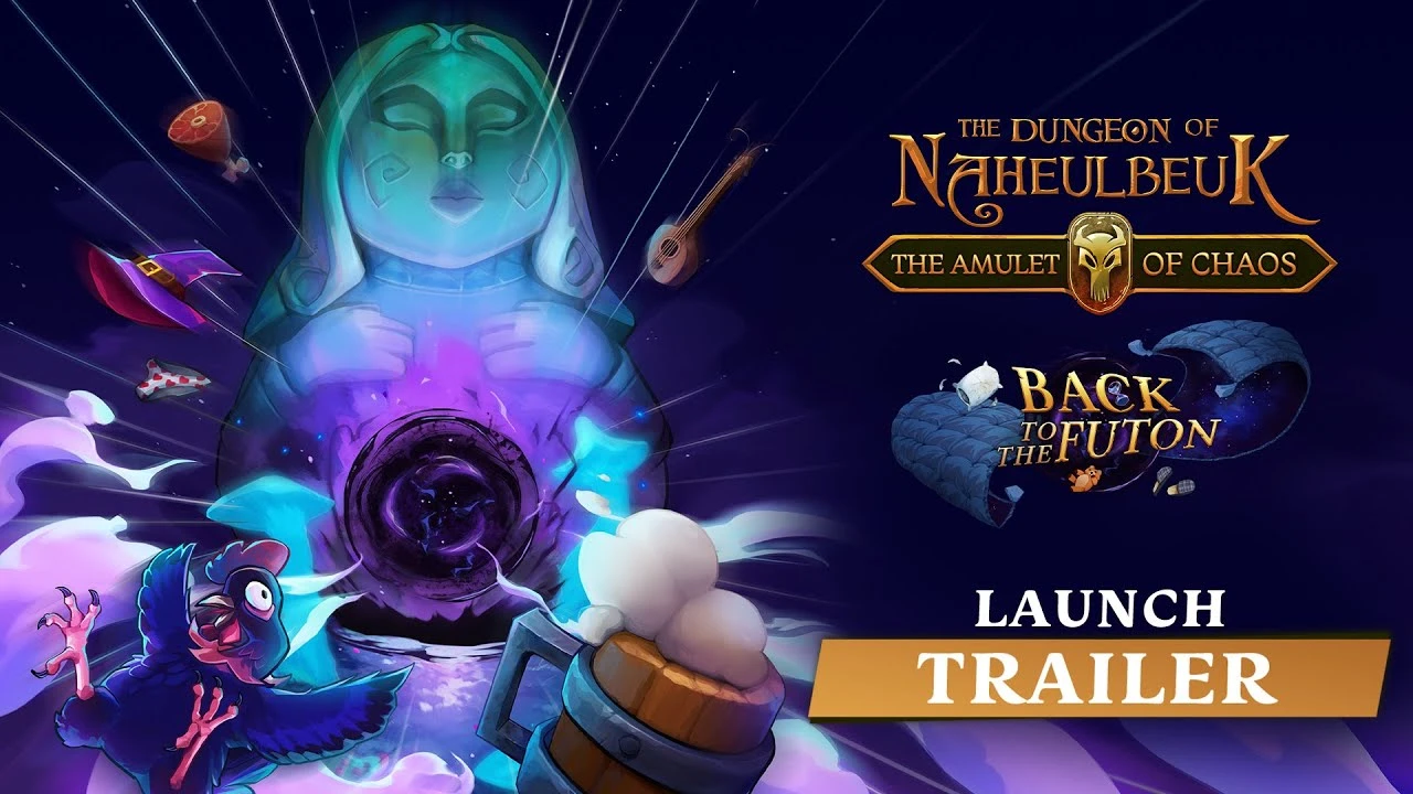 Для Switch-версии ролевой игры Dungeon of Naheulbeuk стал доступен DLC Back to the Futon