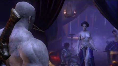God of War Ascension "Сексуальная сцена"