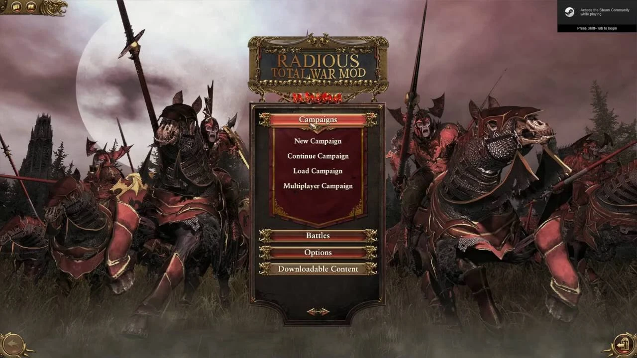 Total War: Warhammer 2 "Radious Mod под Старый Репак" [1.9.2]