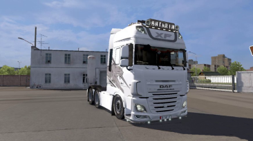 Euro Truck Simulator 2 "Грузовик Turkish DAF Euro 6 v1.0 (v1.39.x)"