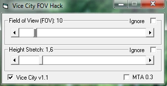 GTA Vice City FOV - Fix of View