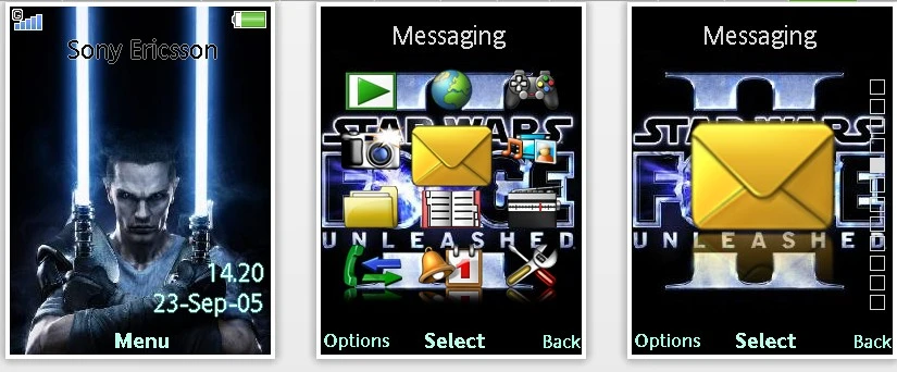 Star Wars The Force Unleashed " theme for SE"