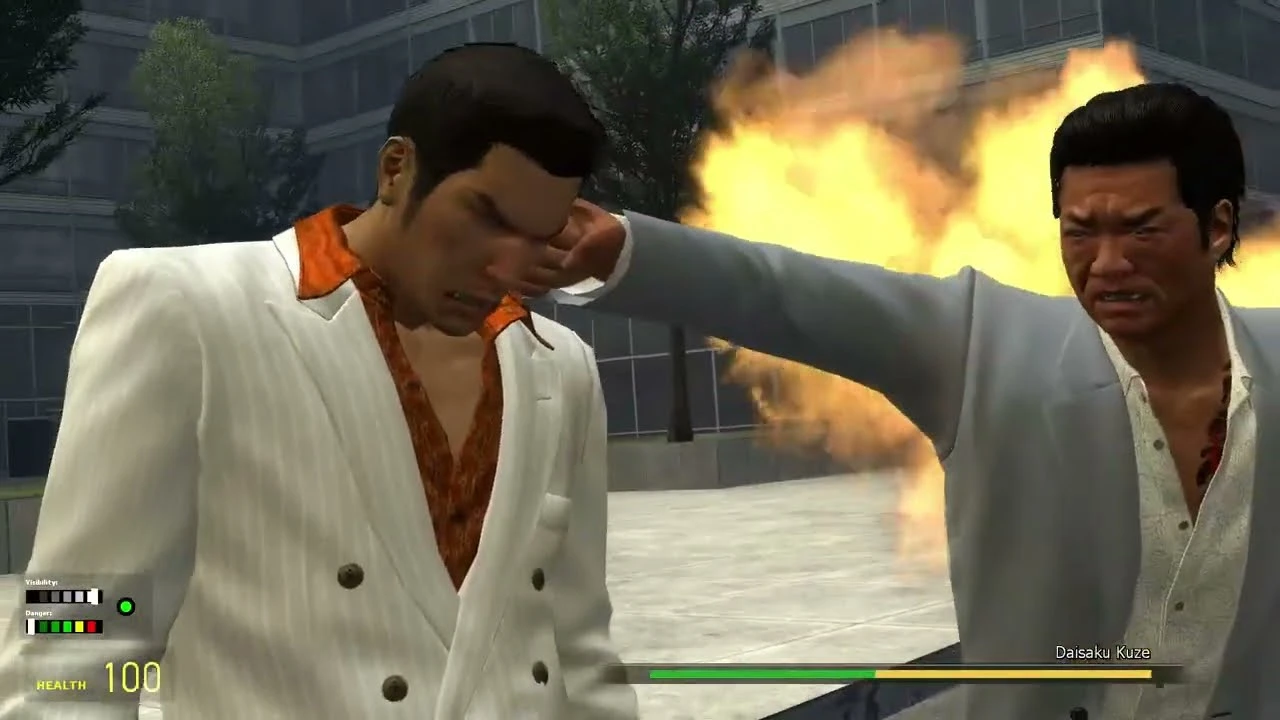 Скрипты Якудзы переведённые на Соурс, и там смотрятся очень здорово