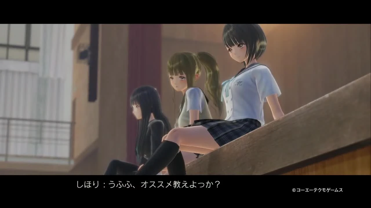 Ещё один трейлер Blue Reflection