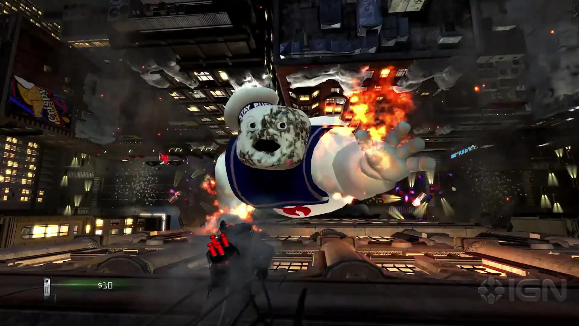 Ghostbusters: The Video Game Remastered - Битва с Зефирным великаном