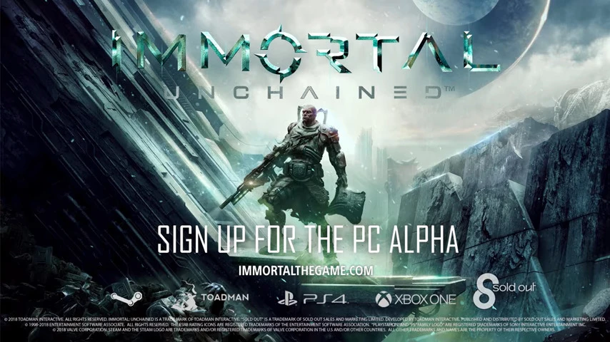 Дата альфы и геймплейный трейлер Immortal: Unchained