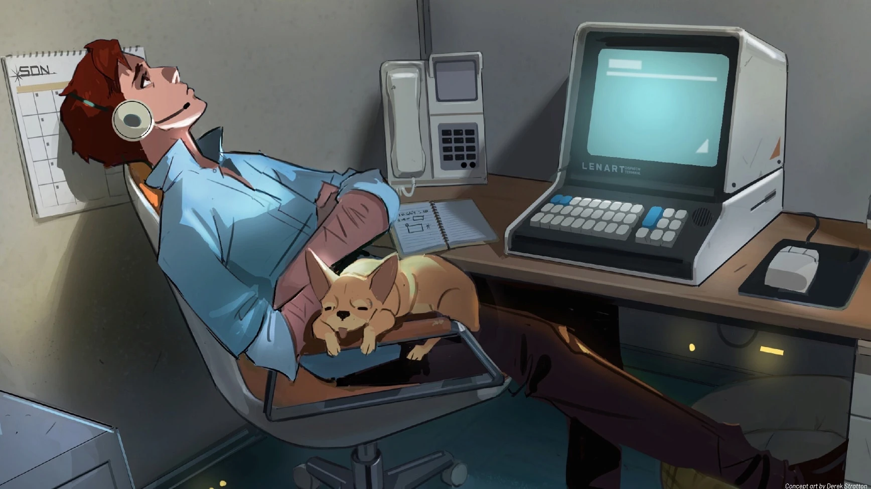 Разработчики Dispatch перед скорой премьерой финальных эпизодов показали самый первый концепт игры