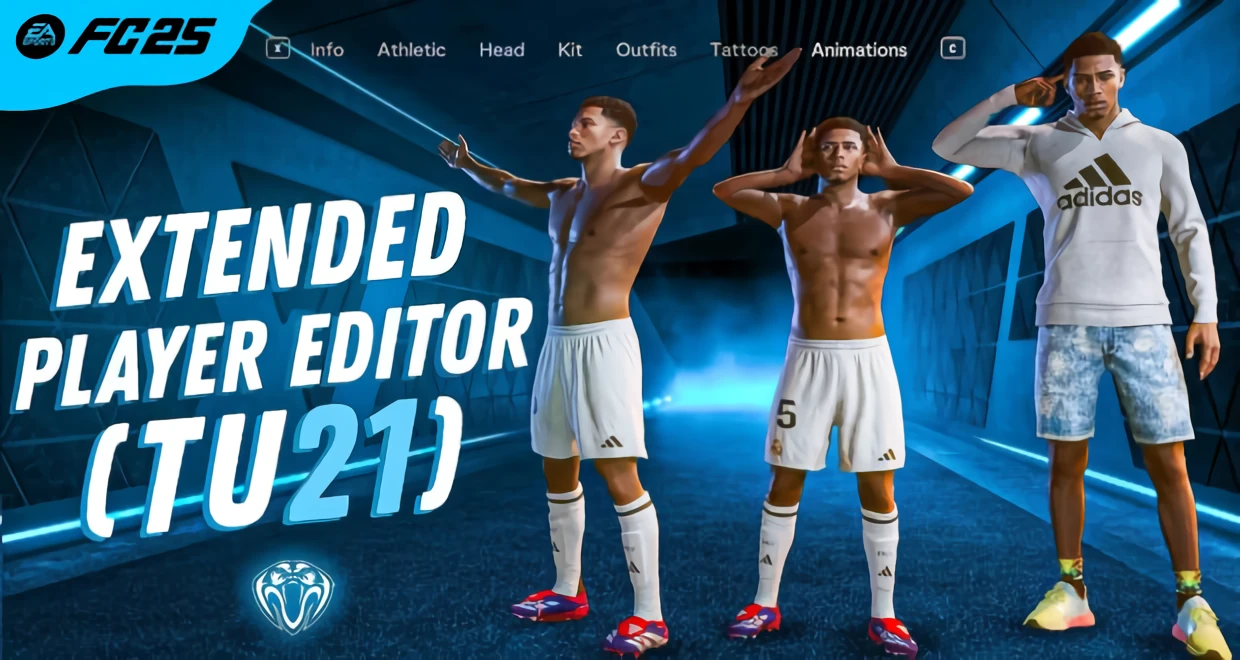 EA Sports FC 25 "Расширенный редактор игроков" [TU21]