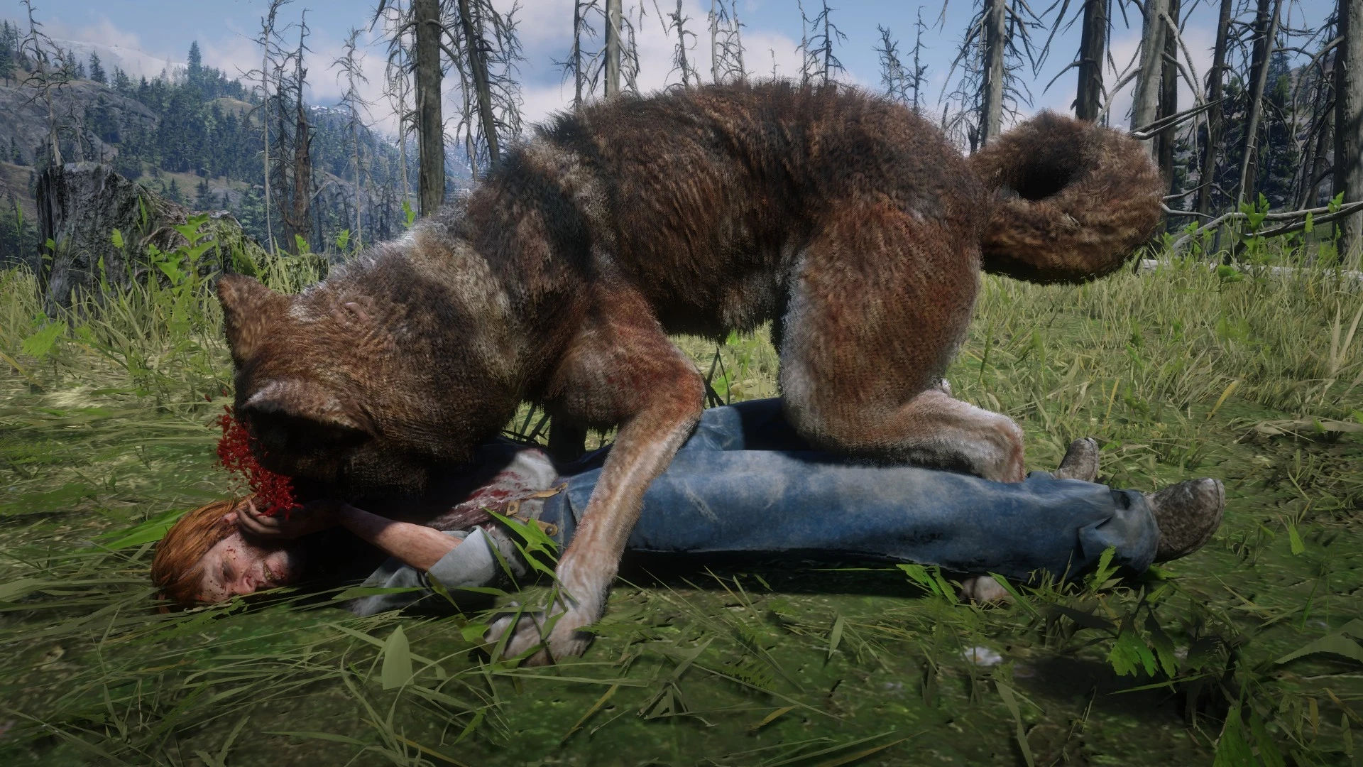 Red Dead Redemption 2 "Волки из онлайн-режима"