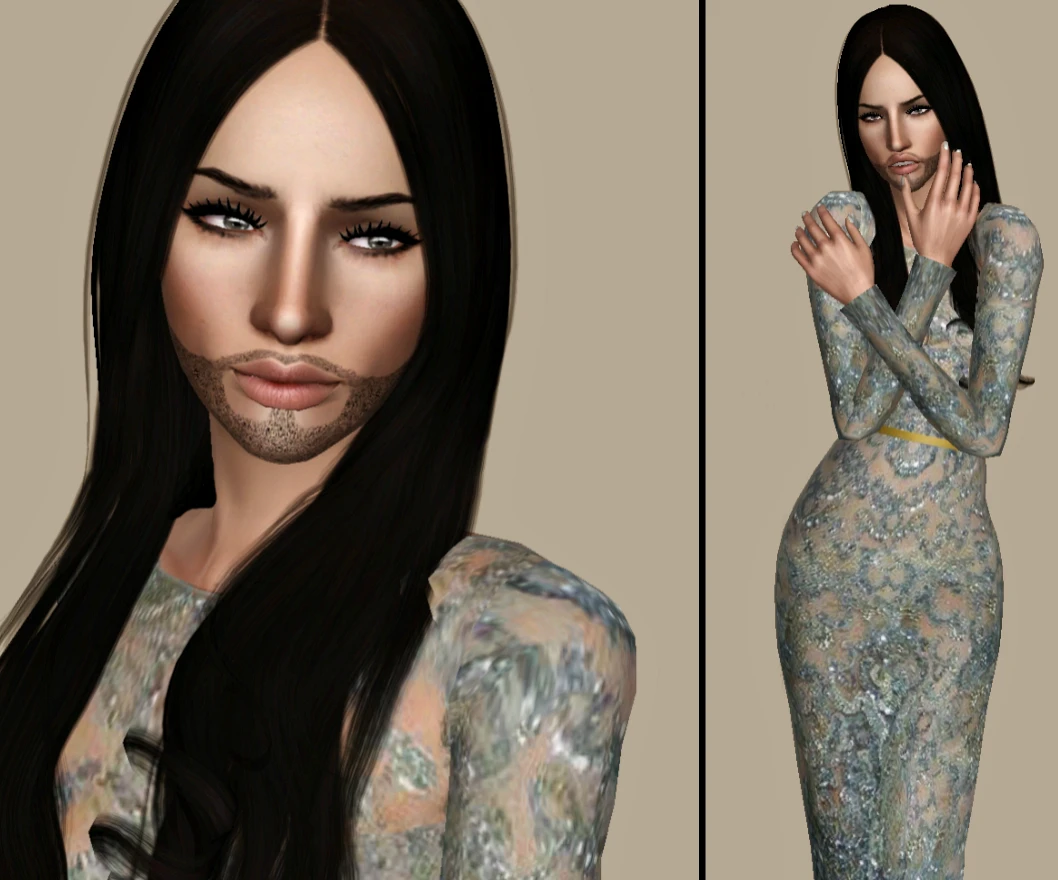 Sims 3 "Кончита Вурст от Bill Sims"