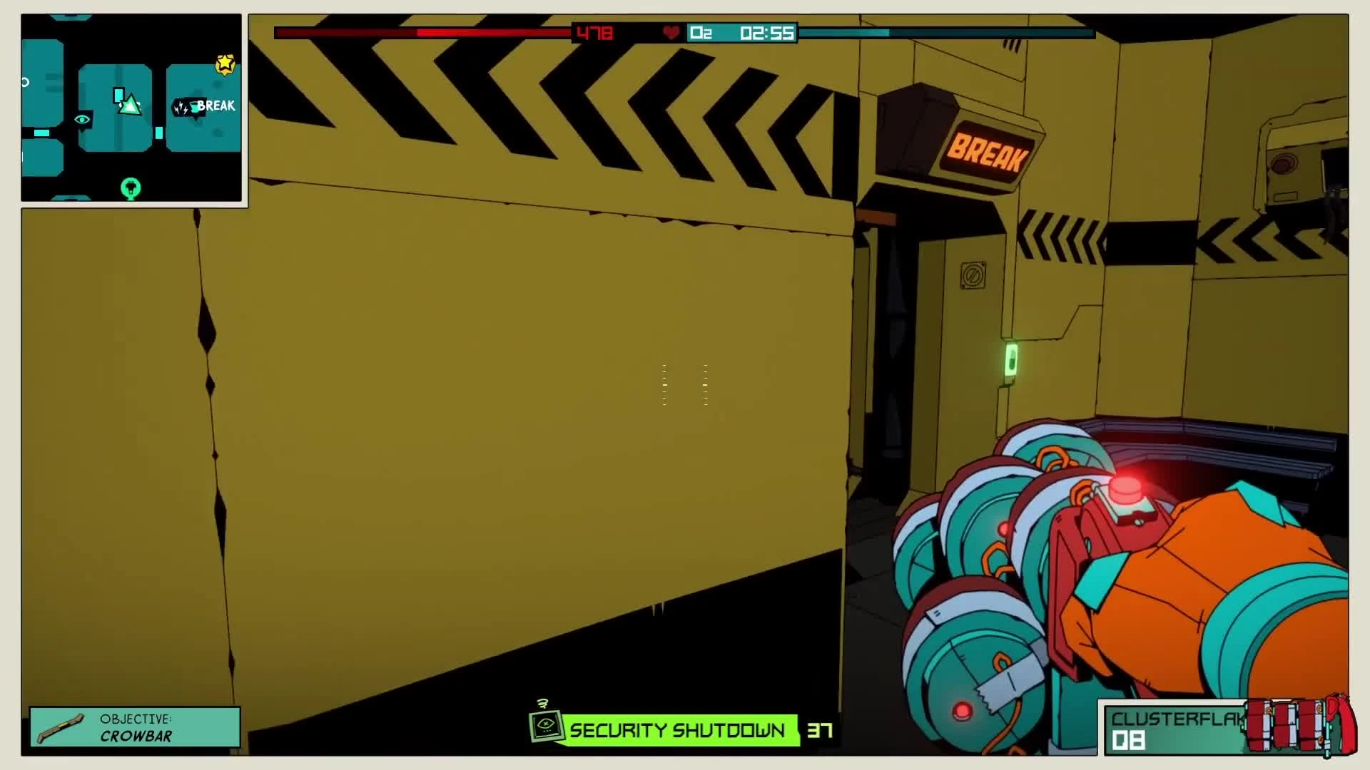 18 минут геймплея Void Bastard