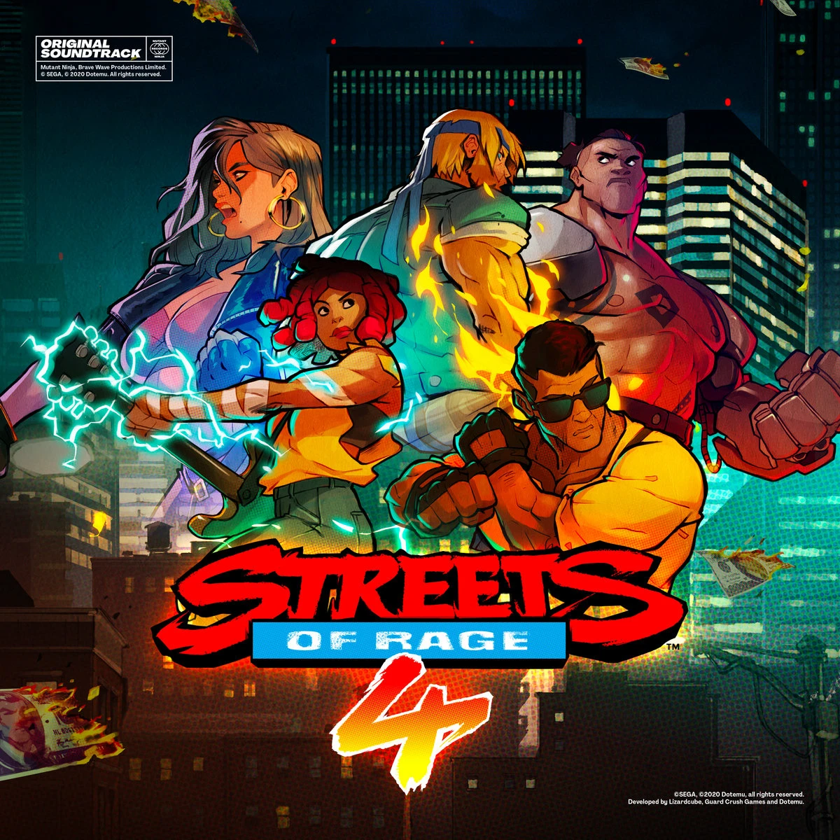 Streets of Rage 4 "Официальный саундтрек (OST)"/Streets of Rage 4 "Original Soundtrack (OST)"