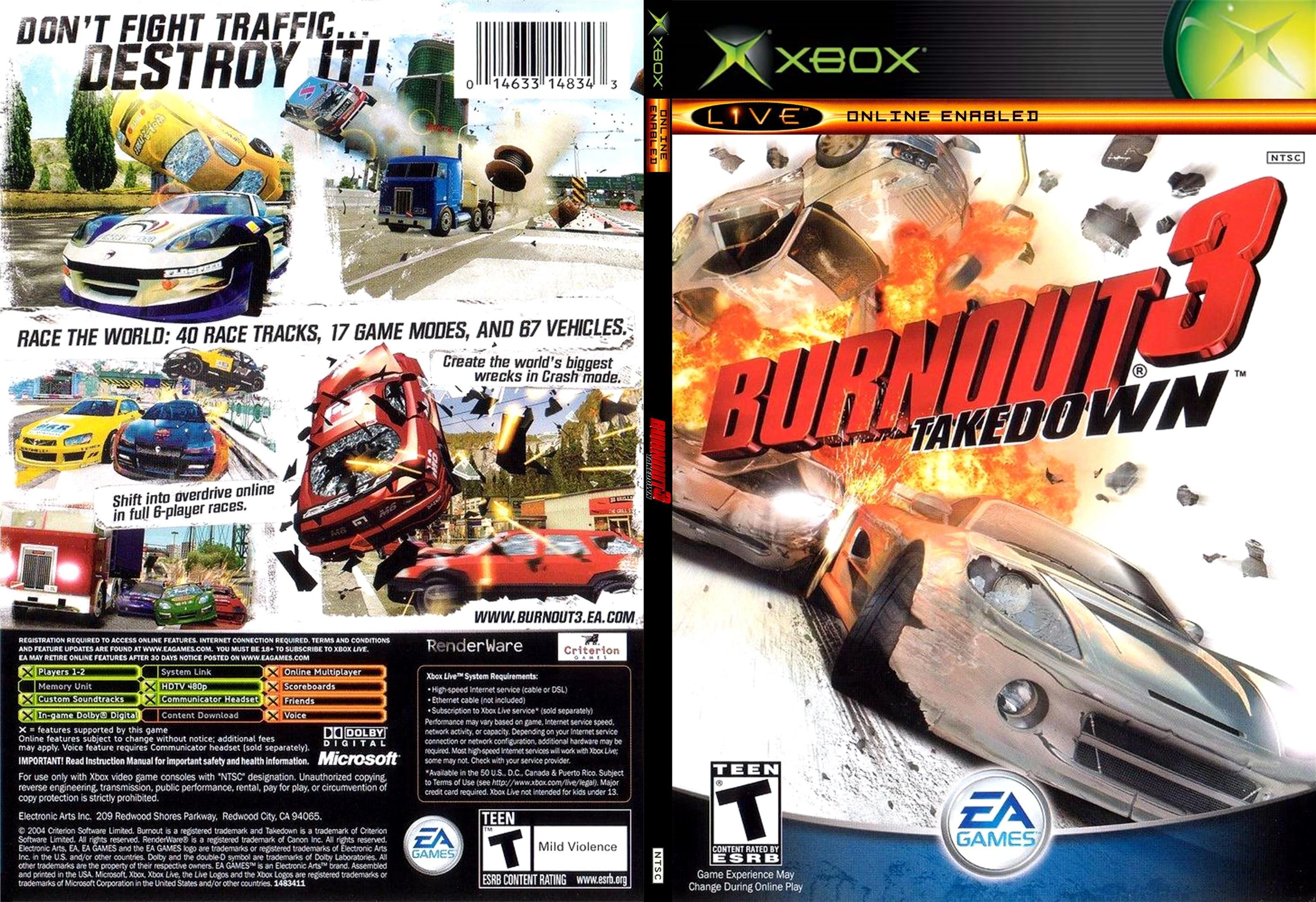 [Игровое эхо] 7 сентября 2004 года - выход Burnout 3: Takedown для PlayStation 2 и Xbox