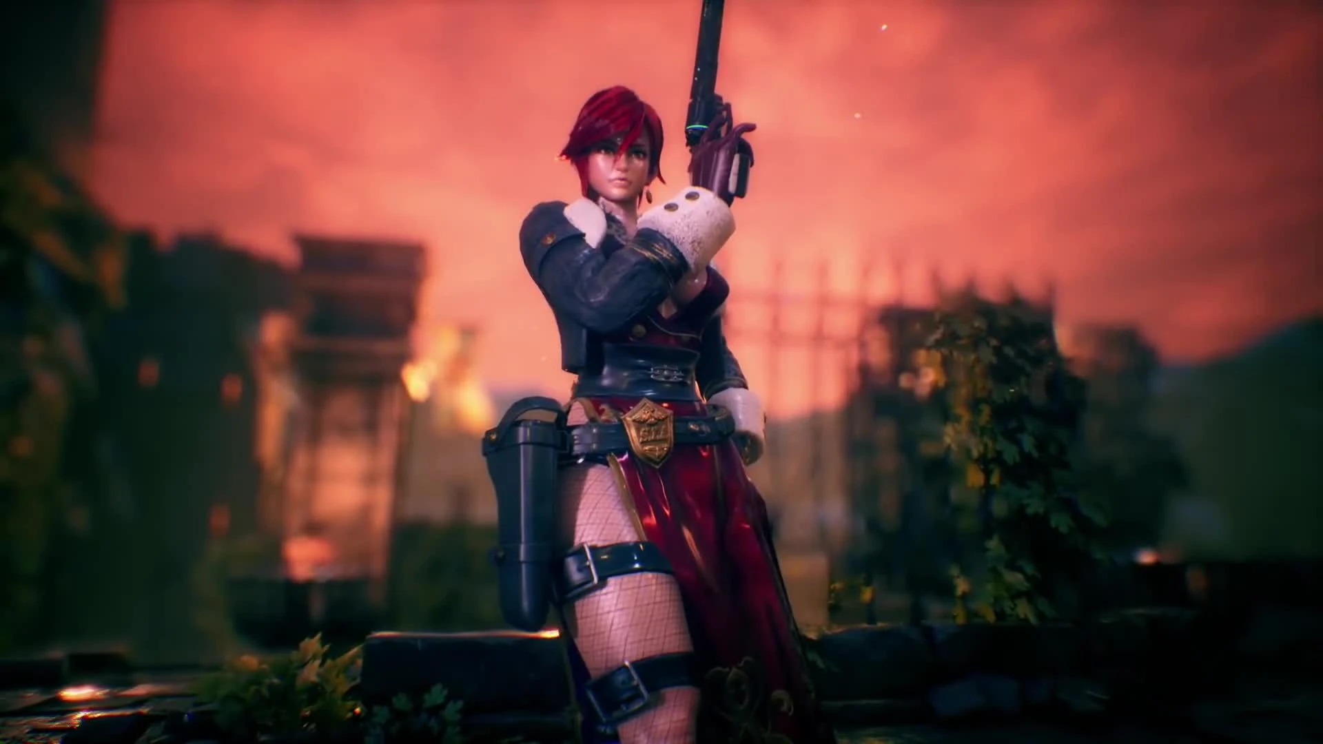 Трейлер нового персонажа для Fighting EX Layer - Шарон