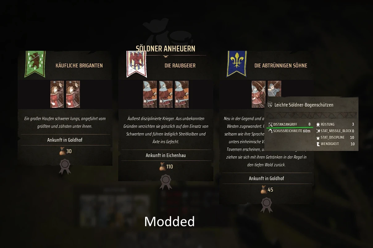 Manor Lords "Увеличенный урон от лучников"